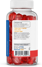 Nutricost Apple Cider Vinegar 500mg, 120 Gummies, Apple Flavored - Gluten Free, Non-GMO, No Corn Syrup