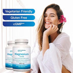 Magnesium 400mg [High Potency] Supplement – Magnesium Oxide for Immune Support, Muscle Recovery, Leg Cramps, Relaxation - 3 Pack | Total 360 Count