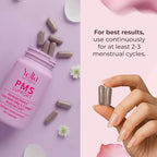 Hormone Balance for Women - PMS Support Supplement for Women w/Chaste Tree, Dong Quai and Ashwagandha- PMS and Menopause Relief for Bloating, Cramps and Mood Swings- (60ct)