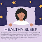 Nextdia Melatonin Free Sleep Gummies, with Magnesium Glycinate, GABA, 5-HTP, L-Theanine, Valerian, Chamomile, Lemon Balm, Vitamin D3 & B6 - Hormone & Drug- Free, Non-Habit Forming,Sugar Free