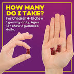Sakoon nutrition Elderberry & Black Seed Oil Gummies for Kids, Immune Support, with Vitamin C and Zinc, Delicious Berry Flavor, 60 Gummies