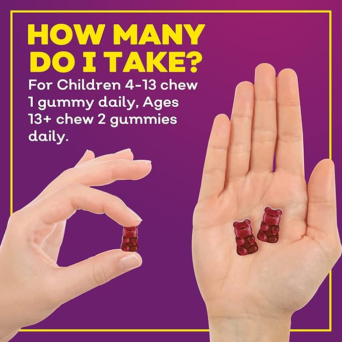 Sakoon nutrition Elderberry & Black Seed Oil Gummies for Kids, Immune Support, with Vitamin C and Zinc, Delicious Berry Flavor, 60 Gummies