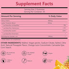 Her Juicy Premium Feminine Probiotics Gummies for Women, Pineapple Flavor Feminine Gummies with Slippery Elm Support pH Balance, Improve Immune, Vegan, Gluten Free, Purple, 2 Packs