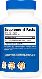 Nutricost Tudca 250mg, 60 Capsules (2 Bottles)