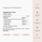 JSHealth Vaginal Probiotic for Women. Shelf-Stable Probiotic for Urinary and Vaginal Health. Cranberry and Lactobacillus Strains. Nutritionist-Formulated (30 Capsules)