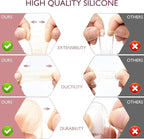 Momcozy Silicone Finger Toothbrush for Baby, Baby Finger Toothbrush for Training Teething, Infant Oral Cleaner, 2 Pcs Silicone Toothbrush
