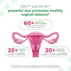 Bio-K+ Probiotic for Women support for Vaginal & Urinary Tract Health, Probiotic Supplement with 2 Billion CFU 2 Strains, Vegan, Shelf-Stable – 30 Capsules