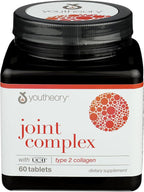 Youtheory Joint Complex with UC-II Collagen - Type 2 Collagen Peptides for Joint Support* - with Boswellia, Ginger & Turmeric - Supports Anti-Aging* - 60 Count (30-Day Supply)