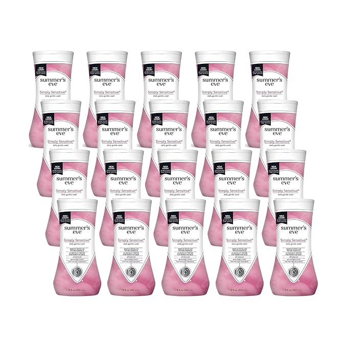 Summer's Eve Cleansing Wash Sensitive Skin, Simply Sensitive 9 Fl Oz (Pack of 10)