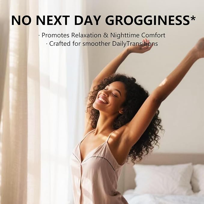 Natural Sleep Aid Gummies - Melatonin Free Supplement - Sleep+ Gummies for Adults - Promote Deep Restful Sleep Naturally Relaxing-60count（2pcs