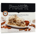 PROTIFIT - Low Calorie Snack Bar for Healthy Diets, High Protein, 15g Protein, Low Carb, Low Sugar, Ideal Protein Compatible, 7 Servings Per Box (Salted Toffee Pretzel)