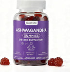 Ashwagandha Gummies for Relax & Cortisol Support – High Strength Root Extract with Cranberry & Chaste Tree, Grapefruit & Berry Flavour – Vegan, Non-GMO, Gluten-Free – 60 Gummies (30 Days)