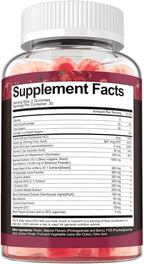 Totaria (2 Packs) Beet Root Gummies - Beetroot Supplement with Grape Seed, Pomegranate, Vitamin C, B12 & B3 - Nitric Oxide Gummies for Heart, Energy, Muscle & Circulation Support Vegan, Non-GMO