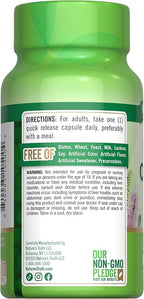 Nature's Truth Black Cohosh | 100 Capsules | Root Extract | Non-GMO & Gluten Free Supplement