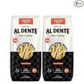 Al Dente Protein Pasta Egg Fettuccine – 30g High Protein in 3.5oz Serving, Lower Carb, High Fiber. Cage-Free Eggs & Semolina. (Previously Carba-Nada, Packaging May Vary) - 10oz Bags (Pack of 2)
