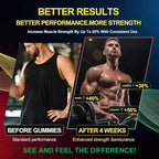 Health4All Creatine Monohydrate Gummies 5g for Men & Women, Creatine Gummy for Strength Energy & Muscle Growth Support Pre-Workout Supplement - Pineapple 120 Gummy