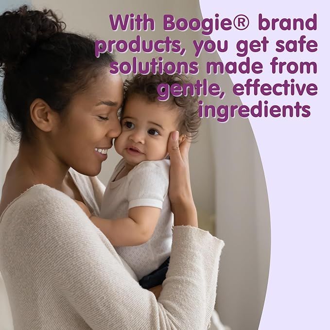 Antibacterial Hand Wipes by Boogie, Alcohol Free, Hypoallergenic and Moisturizing Aloe, Hand Wipes for Kids and Adults, 6 Packs of 20 (120 total wipes)