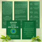 200 PCs Tea Tree Eyelid Wipes – Cleaning Eye Wipes for People with Dry Eyes – Gentle Eyelid Cleanser with Hyaluronic Acid, Chamomile and Aloe – Individually Wrapped & Biodegradable - 2 pack