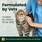 VetriScience Ultimate Strength Healthy Hip & Joint Chews, GlycoFlex Glucosamine, Chondroitin and Green-Lipped Mussel Joint Supplement for Cats, Soothe Joint Discomfort, Fish, 30 Count
