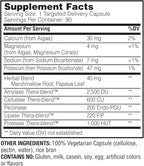 Enzymedica, pH-Basic, Includes Digestive Enzymes, Nutrients & Herbs, Supports Healthy Digestion & pH Balance, 90 Count - FFP
