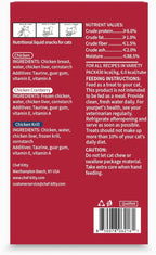 Cat Treats Lickable | Grain-Free Cat Food Toppers, High Protein | Creamy Puree Squeeze Ups with Vitamin E & Taurine, Digestible Formula | 0.5 oz. Each Tube, Chicken Mix Variety | 20 Tubes