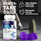 (2 Pack) Insta Surge XL Gummies, Official InstaSurge XL Gummys with All Natural Ingredients, Insta SurgeXL Advanced Formula Health Supplement Max Strength Active Lifestyle Multivitamin (120 Gummies)