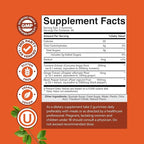 Turmeric Gummies for Adults - Extra Strength Joint Support Gummies with Turmeric Curcumin with Black Pepper Extract and Ginger - Peach Flavor Vitamins for Adults - 120 Count