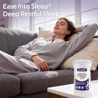 600mg GABA Sleep Aid* for Adults with 200mg Valerian Root, 100mg L-theanine, 60mg 5-HTP | Helps The Body Ease Into Sleep* & Maintain Deep Restful Sleep*, 60 Capsules, 30 Day Supply