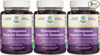 Womens Menopause Gummies with Dong Quai - Menopause Vitamins for Women with Ashwagandha - Holistic Support for Hot Flashes Night Sweats and Mood Swings - Pre & Post Supplements 60 Count - 3 Pack