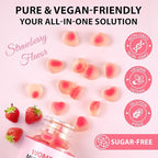 Sugar-Free Women's Multivitamin Gummies – with Inositol, Iron, Biotin, Vitamin D3 & K2 – Supports Energy, Immunity, Hair, Skin & Nails – Vegan, Non-GMO, Gluten-Free – 60 Count 30 Day Supply