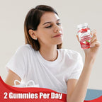 softbear Potassium Gummies for Adults, High Absorption Magnesium Potassium Supplement with Vitamin B6 for Leg Cramps & Muscle Health Sugar-Free Vegan Strawberry 120 Gummies