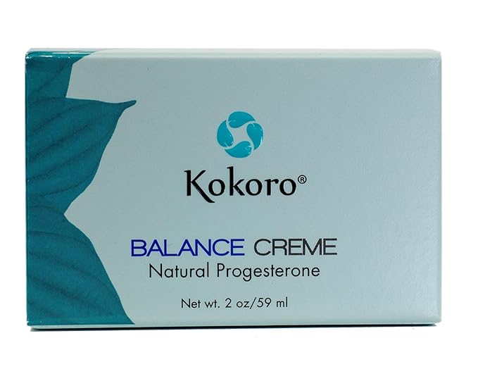 Kokoro Balance Creme for Women | Skin Moisturizing | 2oz Jar | No Phytoestrogens | Recommended Since 1996 in What Your Doctor May Not Tell You About Menopause by John R Lee, MD