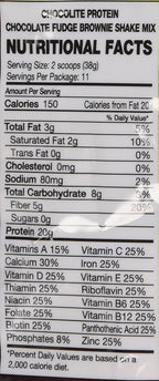 ChocoRite Protein Chocolate Supreme Shake Mix, Chocolate Supreme, 15.3 Ounce