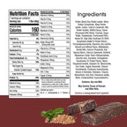 BestMed - High Protein Nutrition Bar - Low-Carb, 15g Protein, Low Sugar, High Fiber, Low Calorie, Meal Replacement Bar (Peppermint Cocoa, 3 Box - 21 Count)