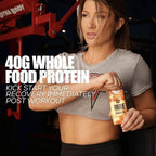 REDCON1 MRE Ready to Drink Protein Shakes, Vanilla Milkshake - Protein Drinks with Whole Food Sources - Sugar Free RTD Shake Formulated to Fuel Athletes at Any Time (12 Pack)