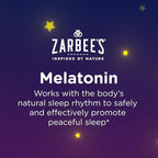 Zarbee's Kids Melatonin Sleep Supplement Liquid, 1mg Melatonin, Drug-Free & Effective, Easy to Take Natural Berry Flavor for Kids Ages 3 and Up, 1 Fl Oz Bottle