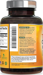 Turmeric Curcumin Supplement - 2400mg Organic Turmeric Per Serving - 95% Curcuminoids & BioPerine Black Pepper Extract for Best Absorption - Natural Vegan Joint Support, Bottled in USA - 180 Capsules