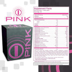 bhip Pink for Women (Alive) - Pure Blend for Vitality, Stamina & Clarity, Energy Drink Mix Packets - Ideal for Active Women on The Go - 30 Servings