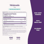 Natrol Melatonin 5 mg Time Release, Dietary Supplement to Minimize Wake Ups, Nighttime Sleep Aid, 100 Tablets, Up to a 100 Day Supply