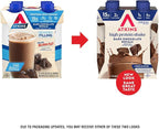 Atkins Dark Chocolate Royale Protein Shake,High Protein Shakes,Low Glycemic,Low Carb and-Low Sugar Chocolate Flavored-Protein Shakes,Keto Friendly,(Pack of 24)