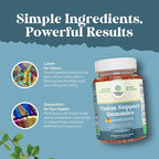 Vision Support Gummies for Adults - Lutein and Zeaxanthin Supplements for Eye Health - Potent Lutein Eye Vitamins for Blue Light Protection Dryness Strain Support & Visual Sharpness - 60 Count