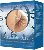Herbatonin® 0.3 mg – The First Plant-Based, Natural Vegan Melatonin Supplement (Phyto-Melatonin) - Low Dose Sleep Aid, Supports Circadian Rhythm & Cellular Health – 90 Capsules (90 Day Supply)