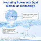 Pure Hyaluronic Acid Powder for Face & Joints, Dual Molecular Weight for Deep Hydration, Anti-Aging, DIY Serum Ingredient, Fragrance-Free, Vegan, 1 Scoop = 1 Bottle of Essence, 3.52 Oz