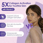 Collagen Peptides Powder - Hydrolyzed Collagen with Vitamin C, Hyaluronic Acid & Biotin - Skin, Hair, Nails, Joint & Anti-Aging Support, 35 Servings