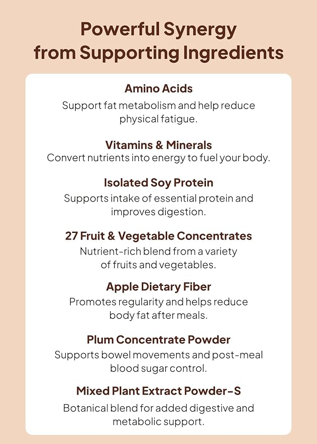 Korean Food Nutri Enzyme Chocolate (0.14oz*30ea) Dietary Fiber, Essential Amino Acids, Vitamins, Individual Packs