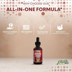 Organic Ceylon Cinnamon Berberine Liquid Drops Supplement with Bitter Melon Extract, Glucomannan, Gymnema, Chromium, Turmeric, Organic Panax Ginseng, Apple Cider Vinegar, Moringa Powder Vegetarian (2)