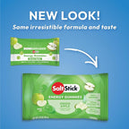SaltStick Energy Gummies with Electrolytes, Green Apple, Easy to Chew, 10 Packs, 80 Gummies
