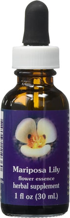 Flower Essence Services Dropper Herbal Supplements, Mariposa Lily, 1 Ounce