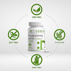 DEAL SUPPLEMENT Hyaluronic Acid Complex 1,500mg – 240 Capsules, with MSM & Vitamin C