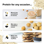 Complement Vegan Vanilla Protein Powder - Organic Protein Low Carb, Low Calorie, Sugar Free, Soy Free, Non-GMO, Gluten Free, Non Dairy - 15g Yellow Pea, Pumpkin Seed Protein Powder (30 Serving)